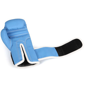 Vente chaude Gants de boxe en cuir PU pour enfants Moule fait à la main Formation pour débutants Gant de pratique d'arts martiaux MMA avec service OEM - Product Image 4