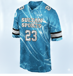 Maillot de football américain de haute qualité à manches courtes, taille plus, caractéristique - Product Image 1