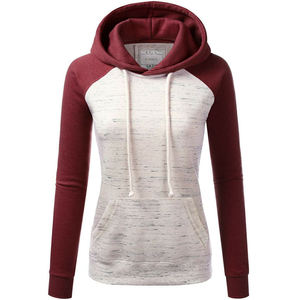 Sweatshirts à capuche décontractés pour femmes, patchwork, chemisier à capuche pour femmes, pull, hauts, sweats à capuche pour femmes - Product Image 3