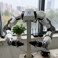 Robot collaboratif open source à double bras 14 DOF, bras robotiques 7 DOF, robot de recherche ROS2 pour l'IA, l'assemblage de précision et l'éducation