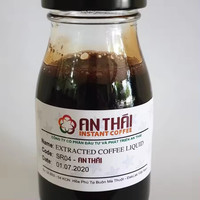 Extrait de café instantané vietnamien de qualité supérieure professionnel liquide caféiné goût amer noix chocolat crème fruits sucre sac