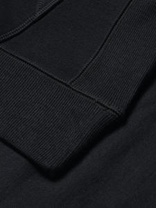 Sweat-shirt à capuche noir surdimensionné en coton 100% de qualité supérieure, fabrication de sweats-shirts vierges par Ako - Product Image 5