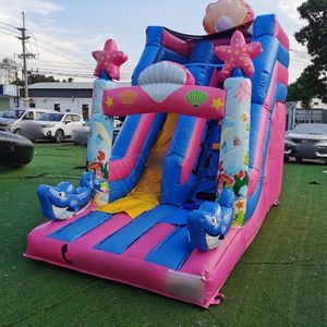 Scivolo Gonfiabile 4MX2M per Bambini Uso Commerciale per Parco e Giardino Castelli Gonfiabili per Giochi all'Aperto - Product Image 3