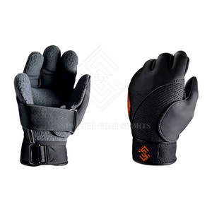 Gants de gardien de but en latex de haute qualité, personnalisés en usine, vente en gros professionnelle, best-seller 2026, antidérapants, fermeture auto-agrippante, protection des doigts - Product Image 2