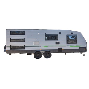 Luxury Family Mobile Home Travel Trailer Off Road RV Camper with Kitchen Bathroom Sleeping Space Touring Unit - Product Image 1