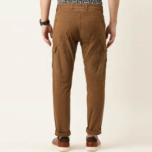 Pantalon Cargo pour hommes de haute qualité toile légère nouveauté motif droit quantité minimale de commande bas prix raisonnable - Product Image 2