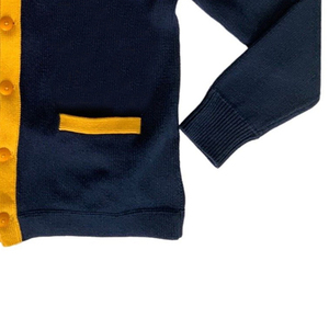 Diseña tu propio suéter tipo cárdigan de punto para hermandad, suéter de punto con cuello en V, ropa de alta calidad para mujer - Product Image 6