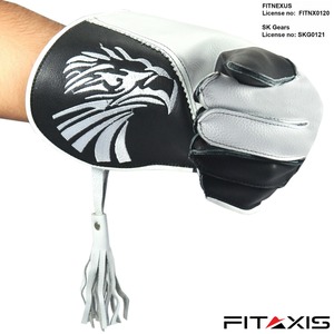 Gants de fauconnerie personnalisés, double couche, cuir de vache souple |   Gants de manipulation pour oiseaux de compagnie pour la chasse aux aigles et aux faucons - Product Image 4