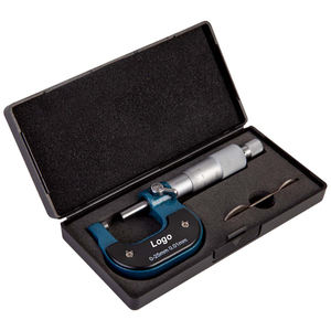 Micrometro Esterno di Alta Qualità 0-25mm Grado Industriale Cromato Antiruggine Strumento di Misurazione - Product Image 2