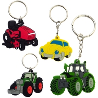 Porte-clés en caoutchouc PVC souple personnalisé Porte-clés avec logo 3D pour la promotion Cadeau souvenir