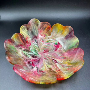 Tazones de Alta Calidad al por Mayor, Tazón Redondo Portátil de Resina Personalizado con Logotipo, para Cocina - Product Image 1