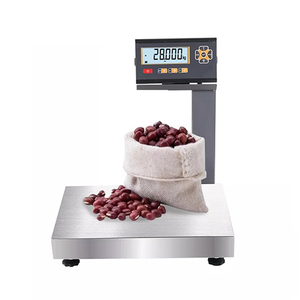 उच्च गुणवत्ता वाले डिजिटल स्टेनलेस स्टील पोस्टल प्लेटफॉर्म बेंच स्केल 15 किलो/30 किलो/60 किलोग्राम जलरोधक 10 ग्राम गणना/वजन समारोह - Product Image 4