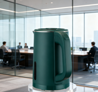 Bouilloire électrique en acier inoxydable chinoise de 1,8 L sans fil avec contrôle de la température Fonction de maintien au chaud pour la maison, le bureau ou l'hôtel