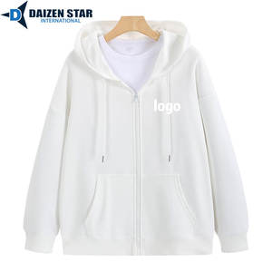 Sudaderas con Cremallera para Hombre, 100% Algodón, Felpa, Corte Regular, Ropa Casual de Invierno, Servicio OEM, 500 Gramos, Ecológicas - Product Image 2