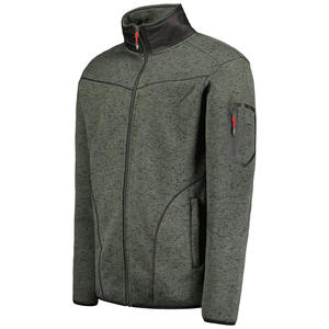 Chaqueta de Forro Polar de Alta Calidad con Cuello Alto, Duradera, Transpirable, con Cremallera y Puños Elásticos para Hombre, Chaqueta Moderna de Invierno - Product Image 4