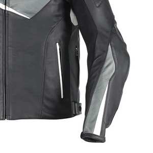 Chaquetas de Motociclista de Cuero Unisex de Alta Calidad con Logotipo Personalizado al por Mayor, Impresas, Transpirables, Impermeables, Resistentes al Viento, Tallas Grandes - Product Image 5