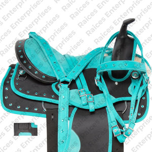 Vente en gros de meilleure selle d'équitation et de meilleur fournisseur Selle d'équitation en cuir occidentale légère avec service OEM - Product Image 1