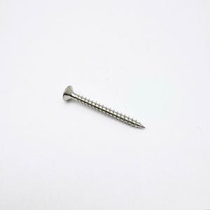 Vis à tête fraisée M4 pour aggloméré, usine Vietnam, C1022 DIN 7505, zinguée jaune, pour plaques de plâtre et panneaux de bois, fabriqué au Vietnam THV - Product Image 3