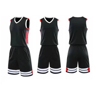 Uniforme de Baloncesto sin Mangas, Reversible, de Malla Transpirable, Estampado, de Secado Rápido, Tallas Grandes, Servicio OEM, Venta al Por Mayor para Equipos - Product Image 6
