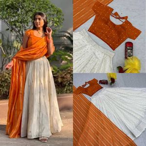 ผ้าไหมแจ็คการ์ด Paithani Lehenga Choli สำหรับงานแต่งงานและงานปาร์ตี้ - Product Image 4