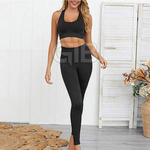 Alto rendimiento Mujeres Gimnasio Venta directa de fábrica Mujeres Yoga Set Activewear Seamless Mujeres Yoga Set - Product Image 2