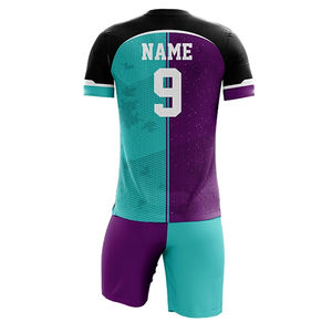 Unique Design Adult Soccer Uniform Classic <b>Sweat</b>-Wicking Outdoor <b>Set</b> in Contrasting Colors with Automated Logo Cutting - Product Image 6