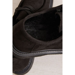 Zapatos Clásicos Negros Estilo Mocasín con Cordones - Product Image 5