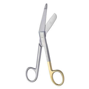 Tijeras médicas de acero inoxidable de alta calidad Tijeras de vendaje quirúrgico multiusos duraderas - Product Image 1