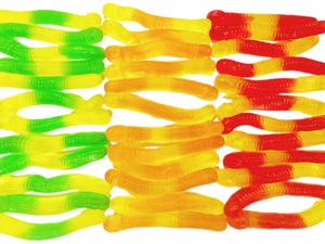 हॉट सेलिंग थोक हलाल फैंसी गमी कैंडी गर्म आकार के नरम मिठाई फल स्वाद वाले चीनी रंगीन चबाने वाली मिठाई की थैली पैकेजिंग - Product Image 5