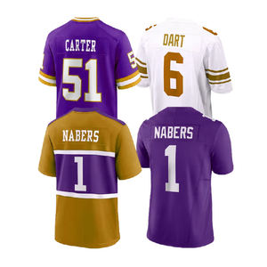 Venta al por Mayor de Camisetas de Fútbol Americano Personalizables con Beneficios, Manga Corta, Cosidas, Estilo Retro, Ropa Deportiva, Ropa de Fútbol, Sublimación - Product Image 3