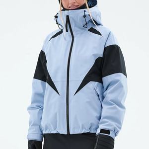 Chaqueta de esquí de invierno informal de alta calidad, sudaderas con capucha para snowboard, cuello levantado personalizado, cierre de cremallera, decoración, ¡Venta caliente! - Product Image 3