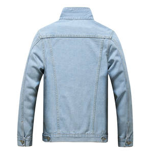 เสื้อแจ็กเก็ตยีนส์แฟชั่นสำหรับผู้ชายเสื้อแจ็กเก็ตผ้าเดนิมสำหรับผู้ชายสไตล์ลำลองคลาสสิกแนวแฟนซีขายดีล่าสุด - Product Image 2
