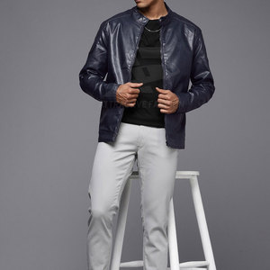 Stylish Winter <b>Jacket</b> With Soft Inner Material For Premium <b>Men</b> <b>Leather</b> <b>Jacket</b> Fashion Style - Product Image 4