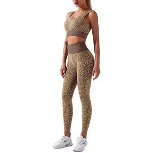 Wholesale Supplier Fitness And Yoga Wear Legging Bra Set New style Women Gym Sets Slim Fit High quality leggings Yoga sets