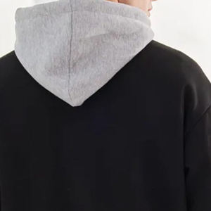 Sudaderas con capucha de gran tamaño de algodón 100% Premium Unisex, estampado de moda callejera bordado con método de serigrafía para otoño - Product Image 6