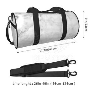 Bolsas de lona plegables personalizadas de gran capacidad, bolsas de lona de viaje al por mayor a bajo precio - Product Image 4