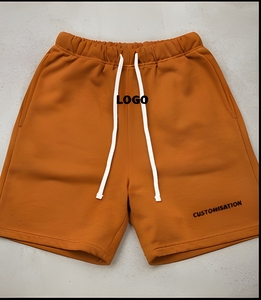 Premium Men 240 GSM Cotton Knit <b>Shorts</b> Heavyweight Oversized Casual Streetwear <b>Shorts</b> for Daily Comfort Wear - Product Image 3
