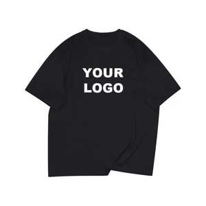 Camiseta de calle cuadrada desgastada con lavado ácido para hombre, logotipo personalizado, verano, 300g, peso pesado, 100% algodón, patrón estampado de punto - Product Image 6