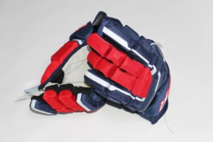 Guantes de Hockey sobre Hielo de Pakistán, Impermeables, de Nailon, Material de Espuma de PE de Alta Densidad, Equipo de Protección de Hockey Fabricado por Qasaabco - Product Image 6