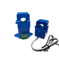 Transformateur d'instrumentation à noyau divisé monophasé CA/CC 10A, transformateur de courant CE pour une précision de classe 0.5