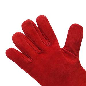 High Temperature Glove Cow Split Leather Welding Working Glove Heavy Wight Wholesale and Customized Welding Gloves - Product Image 4