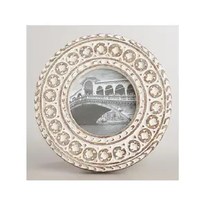 Vintage whitewashed Mango Wood Picture Frame Perfectly For Cherished Memories and Adding Charm to Decoration From India