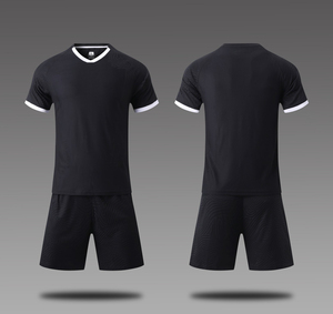 Uniforme de fútbol ligero y transpirable de secado rápido, 100% poliéster, logotipo personalizado y nombre del equipo, estilo de conjunto impreso - Product Image 4