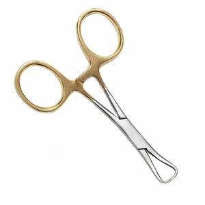 Pinces à serviette demi or Backhaus pince vétérinaire chirurgicale en acier inoxydable de 3 pouces pour usage médical hospitalier - Product Image 3