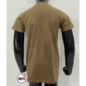 Vente en gros de t-shirts de haute qualité respirants en coton biologique 100% avec impression de silicone demi-manches avec logo personnalisé pour hommes - Product Image 6