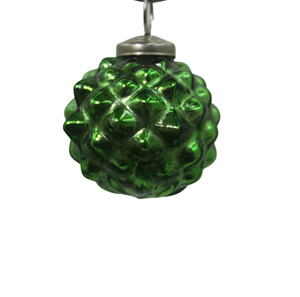 Decoración del hogar hierro/vidrio elegante color marrón antiguo adorno colgante estilo moderno producto hecho a mano personalizado - Product Image 3