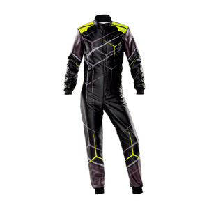 Traje de carreras Go Kart de tamaño personalizado Traje de carreras de coches ignífugo de doble capa con diseño personalizado y logotipo bordado - Product Image 3
