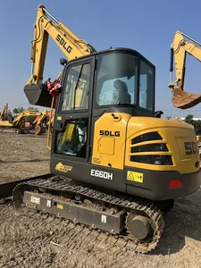 รถขุดไฮดรอลิก SDLG E660H ประสิทธิภาพสูง เครื่องจักรเคลื่อนย้ายดินขนาดกะทัดรัดที่เชื่อถือได้ - Product Image 6