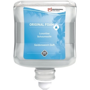 Cartucho de Jabón Espumoso Original SC Johnson Professional FOAM 1L para 4707 020 186, Jabón de Manos Perfumado Sin Color - Product Image 1