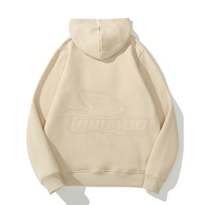Sweats à capuche surdimensionnés de couleur personnalisée et respirants à séchage rapide pour hommes design de poche nouveauté tenue de plein air décontractée pour l'hiver solide - Product Image 2